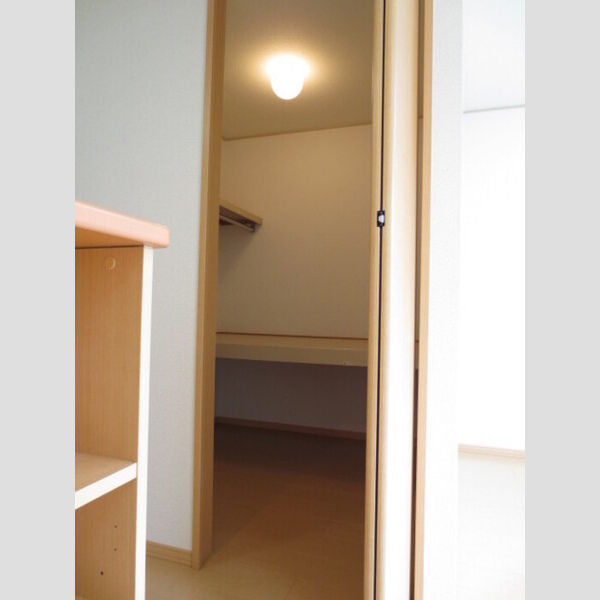 収納 (ウォークインクローゼットです)