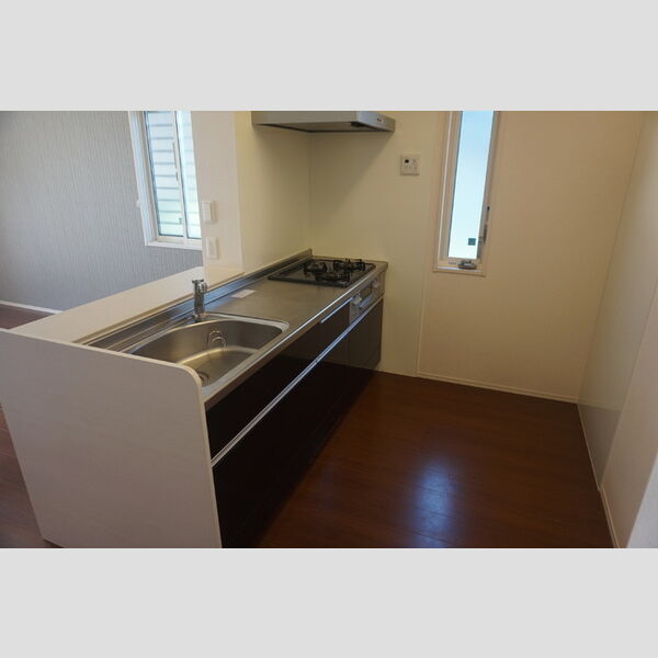 キッチン (対面システムキッチン(三口コンロ付き))