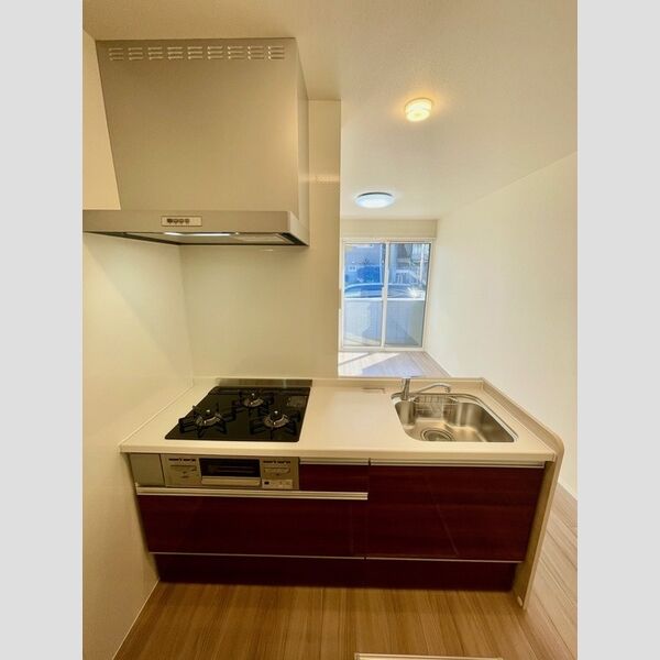 キッチン (3口コンロ・グリル付キッチン♪)