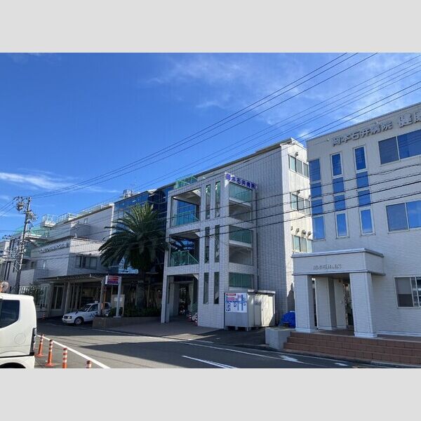 現地周辺 (正心会岡本石井病院)