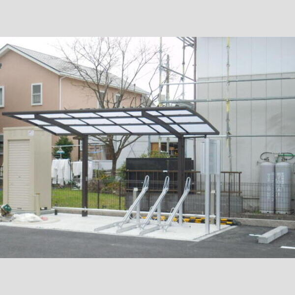 現地周辺 (駐輪場)