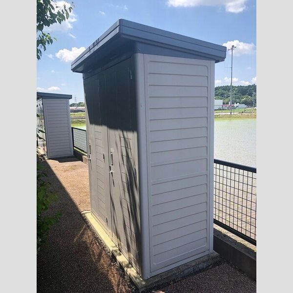 現地周辺 (物置)