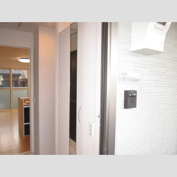 玄関 (トールタイプミラー付シューズクローク扉)