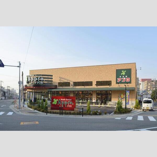 現地周辺 (食品館アプロ 新森店約346m)
