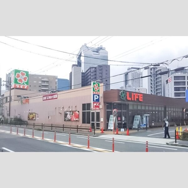 現地周辺 (ライフ大淀中店)