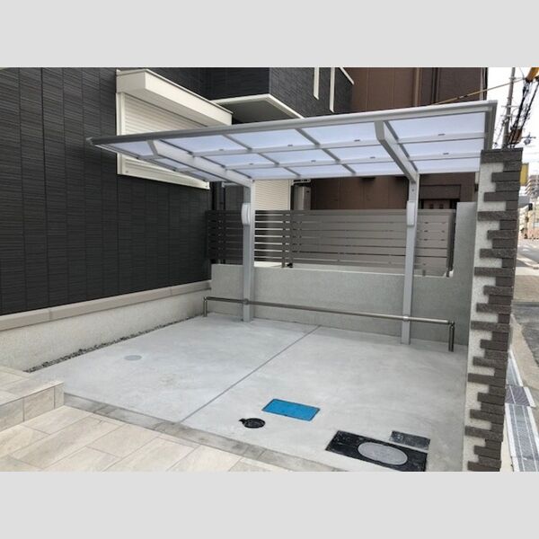 現地周辺 (駐輪場)