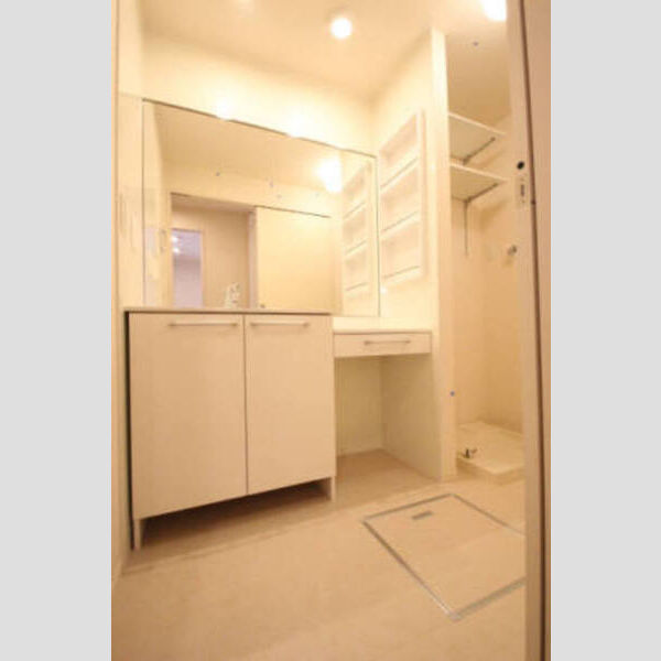 洗面所 (洗髪洗面化粧台の雰囲気です♪)