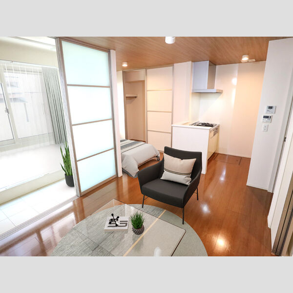 居室・リビング (LDK※家具家電はイメージです。実際には設置されておりません。)