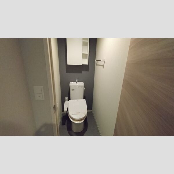 トイレ (上部、収納棚あり)