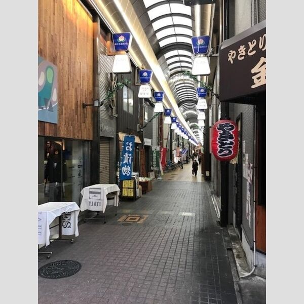 現地周辺 (桃谷商店街東口 10m)