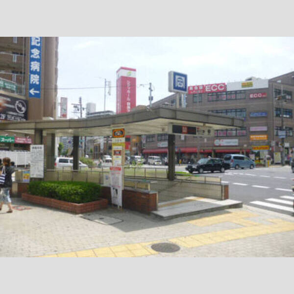 現地周辺 (地下鉄あびこ駅3番出入口)