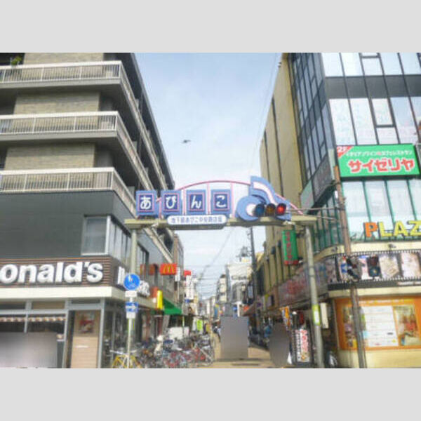 現地周辺 (商店街③)