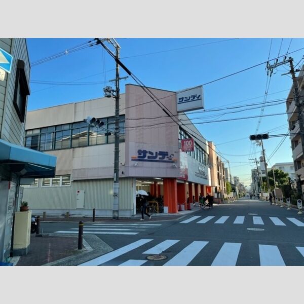現地周辺 (サンディ西田辺店 298m)