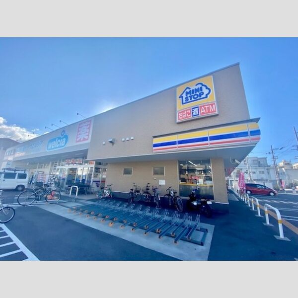 現地周辺 (ミニストップ平野瓜破西店　徒歩2分　(155m))