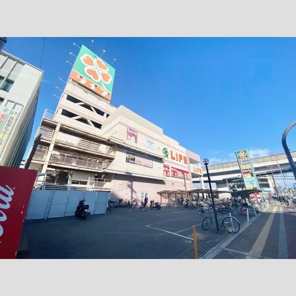 現地周辺 (ライフ喜連瓜破店 徒歩11分 (850m))