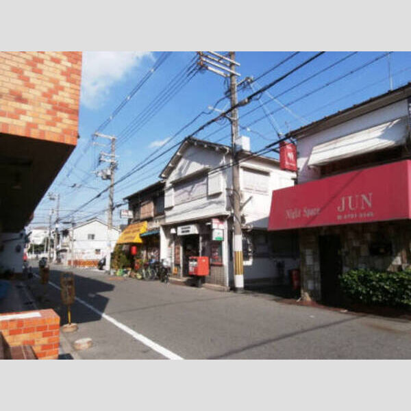 現地周辺 (東住吉道矢田郵便局384m)