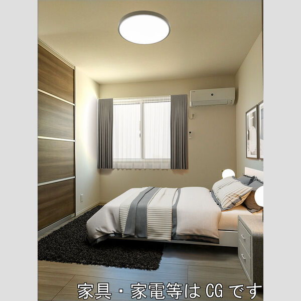 居室・リビング (家具‧家電はCGです)