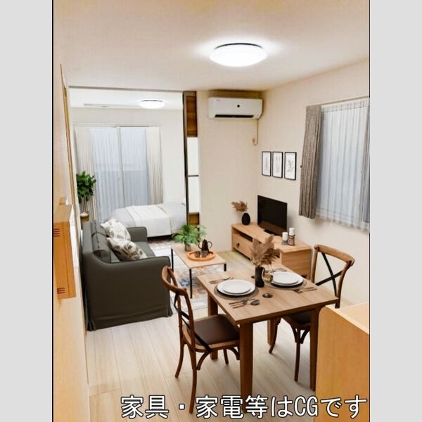 居室・リビング (バーチャルインテリア　リビング)