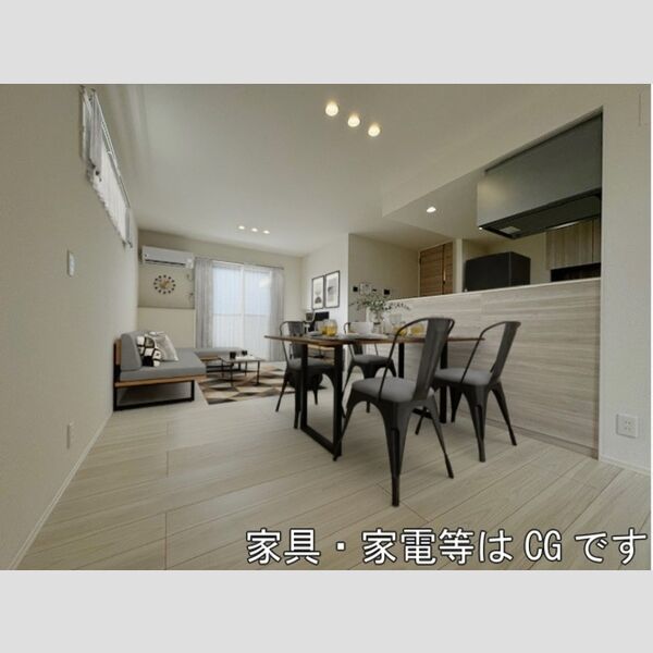 居室・リビング (リビング　バーチャルインテリア)