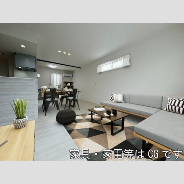 居室・リビング (リビング　バーチャルインテリア)