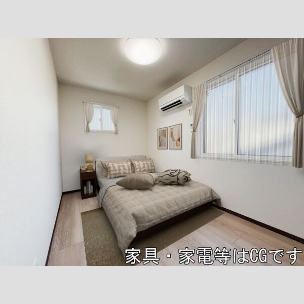 居室・リビング (家具/家電はCGです)