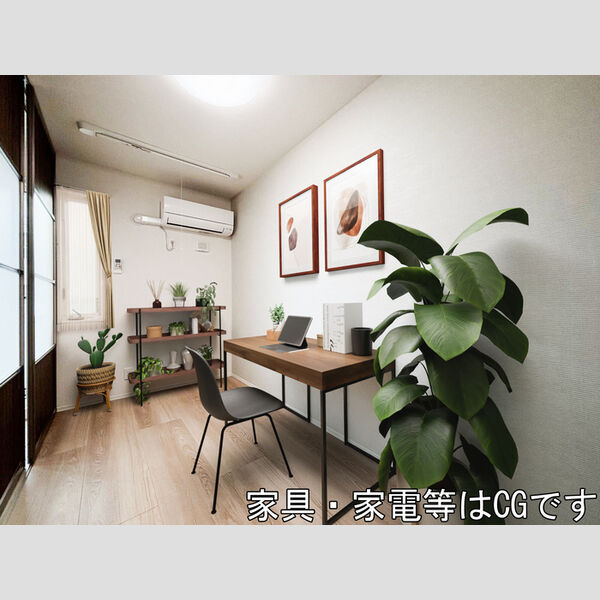 居室・リビング (家具‧家電はCGです)