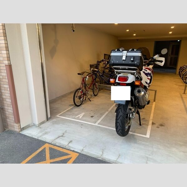 現地周辺 (駐輪場)