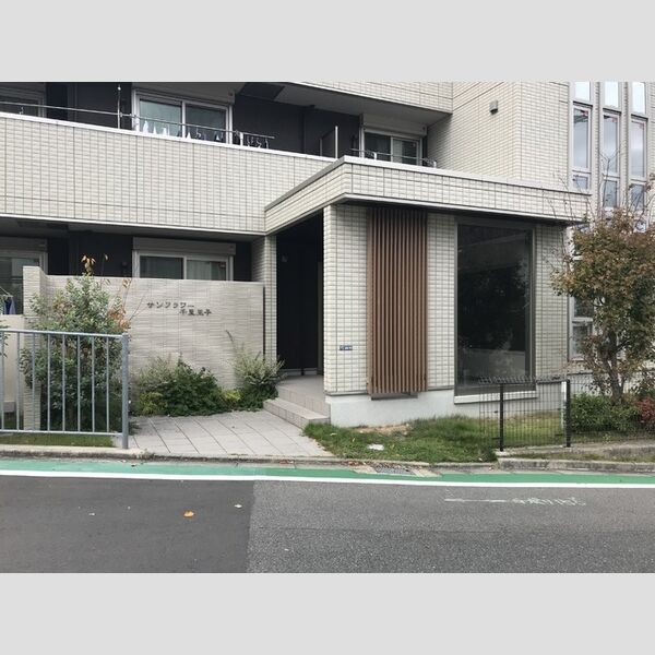 現地周辺 (道路側エントランス)