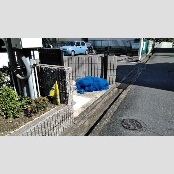 現地周辺 (ゴミ置き場)