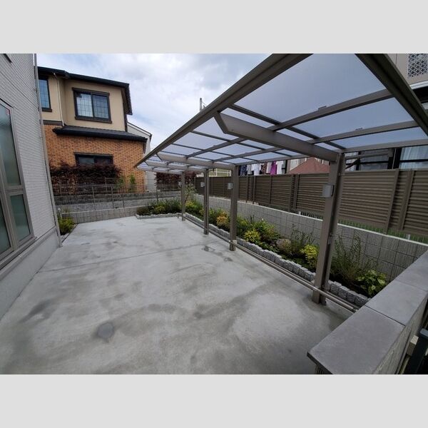 現地周辺 (駐輪場)