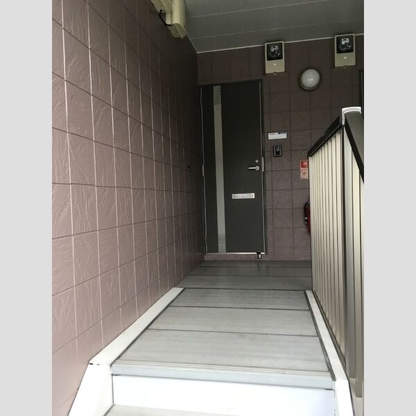 現地周辺 (廊下)