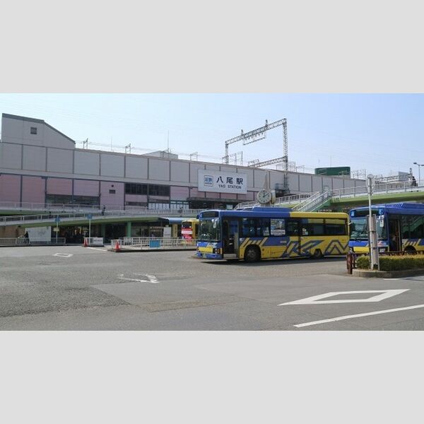 現地周辺 (近鉄八尾駅)
