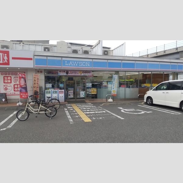 現地周辺 (ローソン平野加美南店)