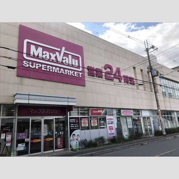 現地周辺 (Maxvalu小阪店)