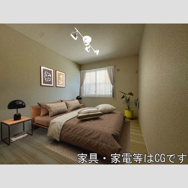 居室・リビング (家具‧家電はCGです)