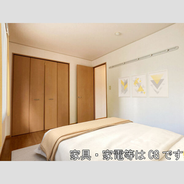 居室・リビング (洋室 ※家具・家電はCGです。)