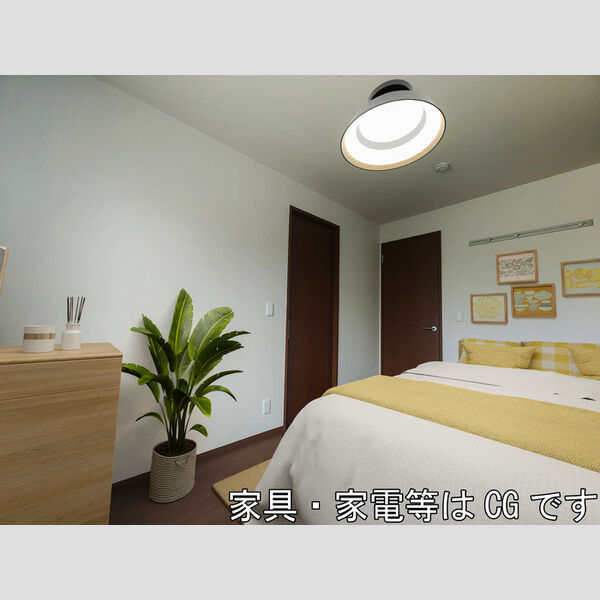 居室・リビング (家具/家電はCGです)