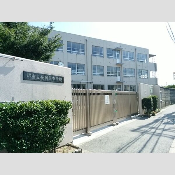 現地周辺 (堺市立金岡南中学校)