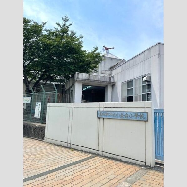 現地周辺 (富田林市立小金台小学校)