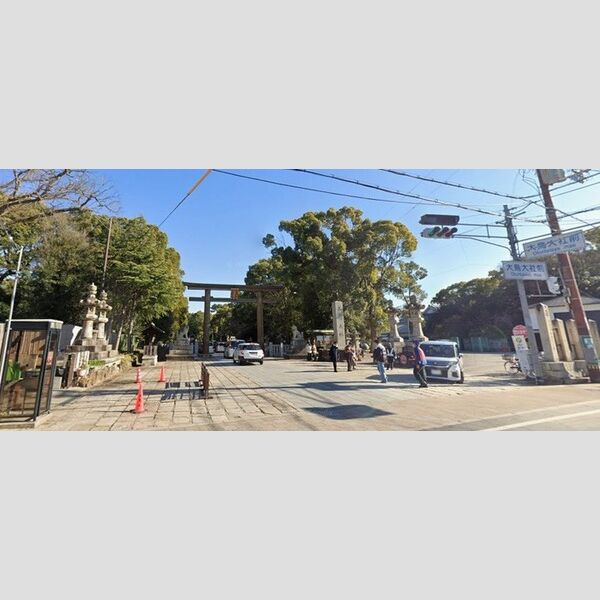 現地周辺 (大鳥大社)