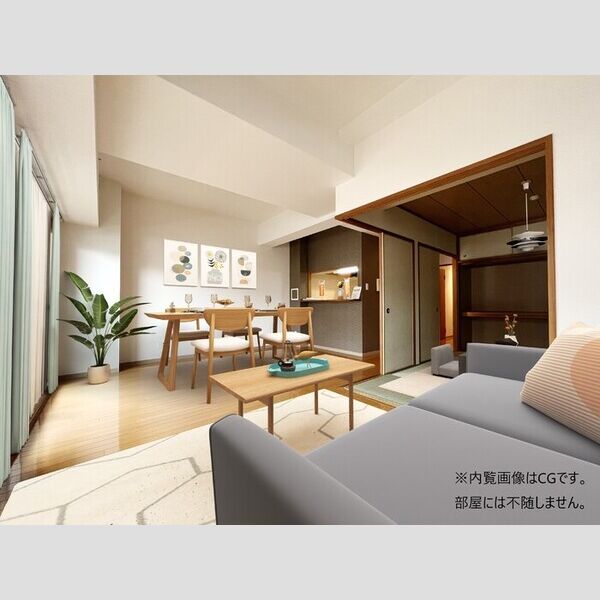 居室・リビング (家具設置イメージ(バーチャル画像))