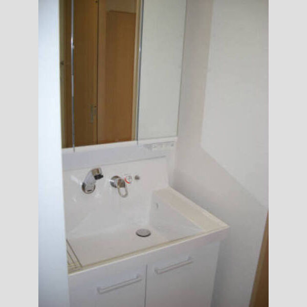 洗面所 (洗髪洗面化粧台(3面鏡)!)