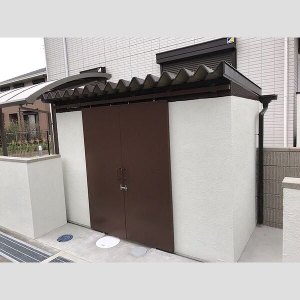 現地周辺 (ゴミ置き場)