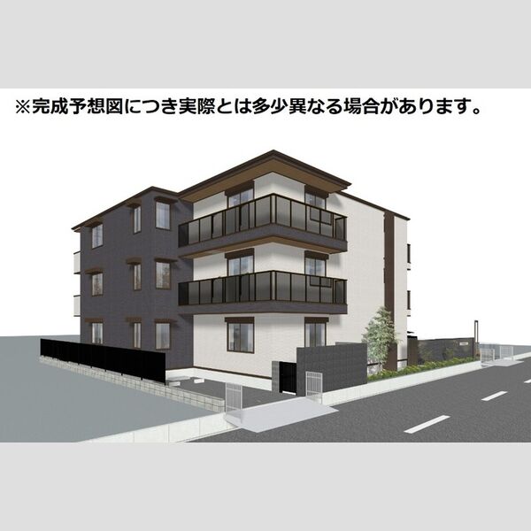 建物外観 (完成予想パース)