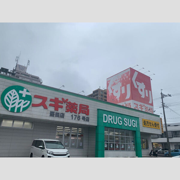 現地周辺 (スギ薬局)