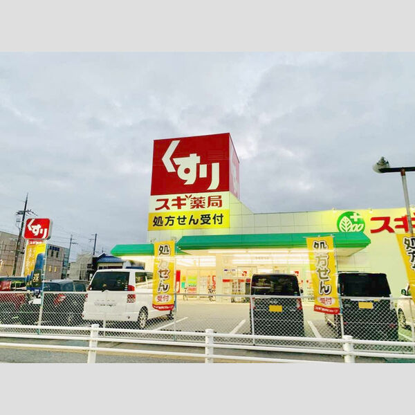 現地周辺 (スギ薬局)