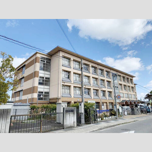 現地周辺 (下阪本小学校)