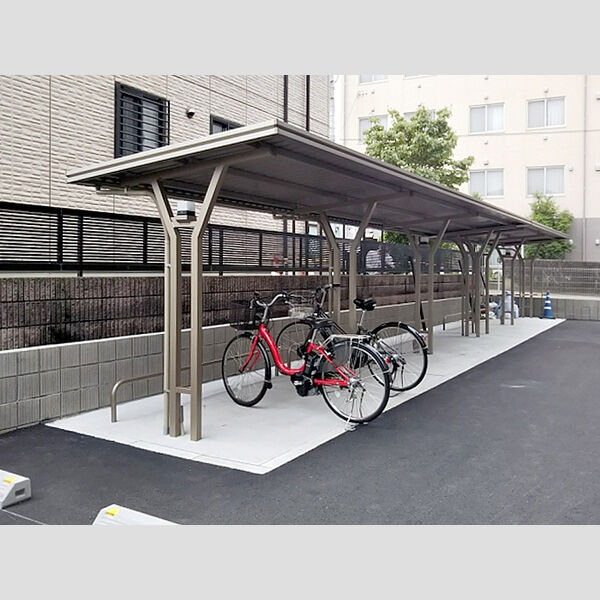 現地周辺 (駐輪場)