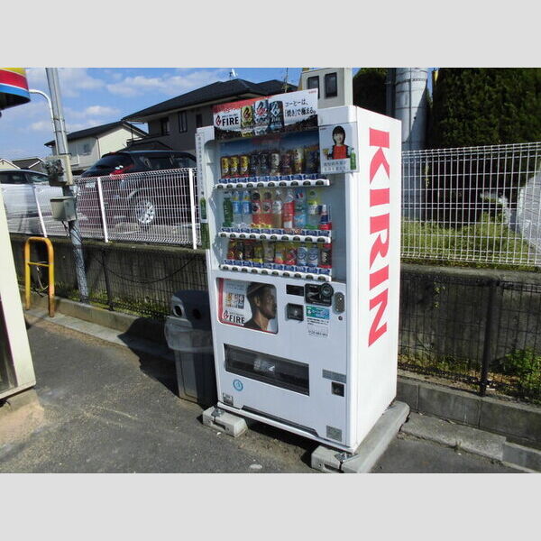 現地周辺 (自販機)