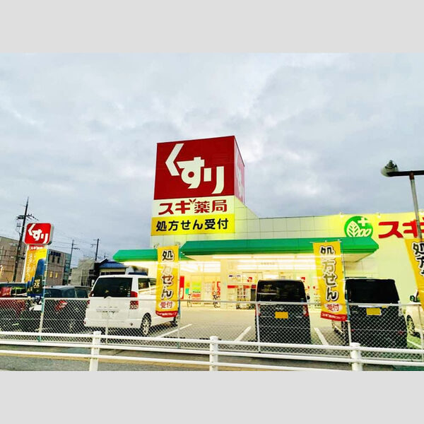 現地周辺 (スギ薬局)